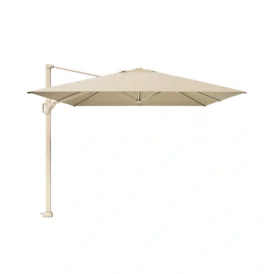 Challenger T¹ premium hängparasoll - sandstone/champagne, 400x300 cm
