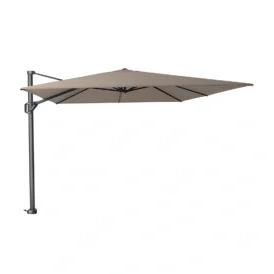 Challenger T¹ premium hängparasoll - antracit/havana, 400x300 cm