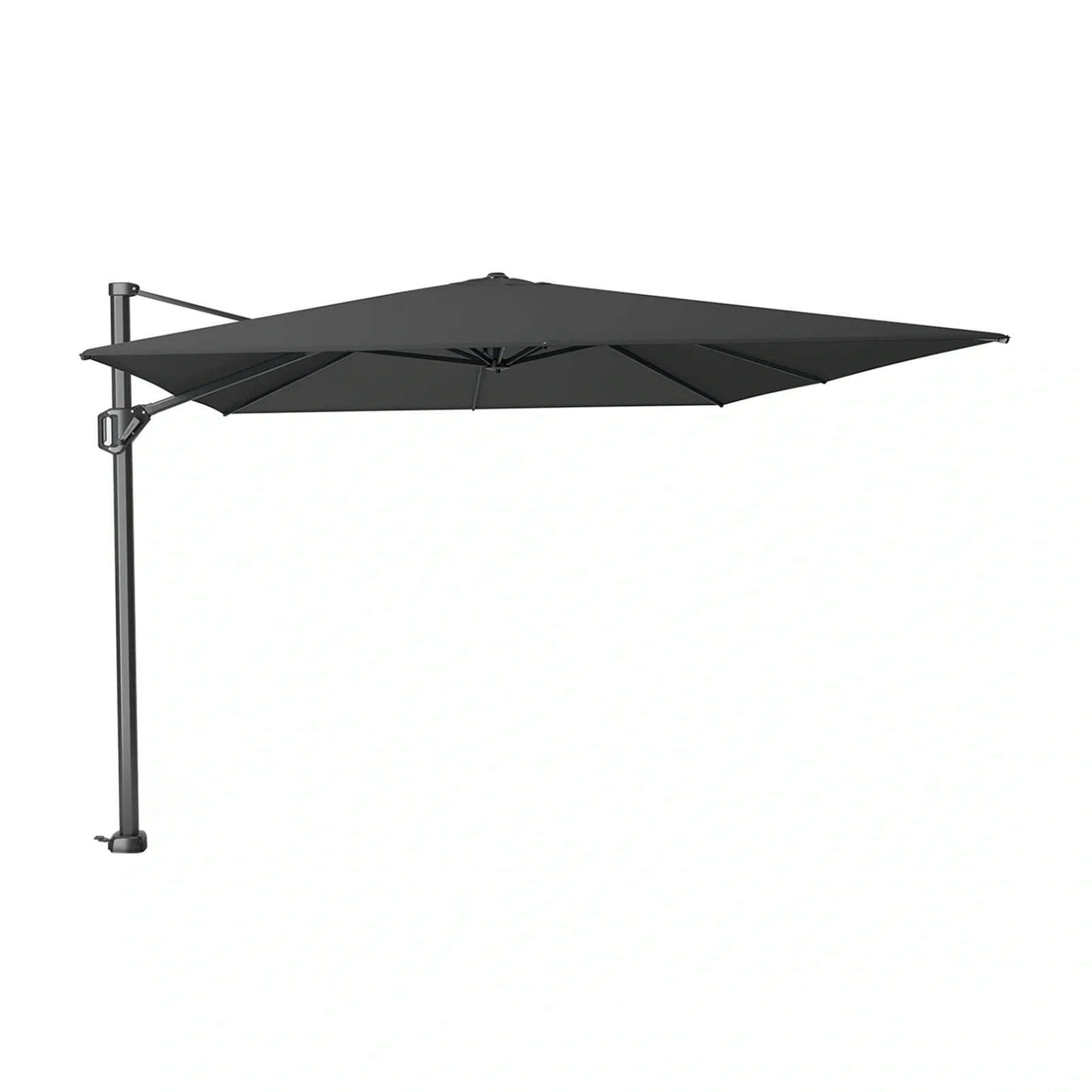 Challenger T¹ premium hängparasoll - antracit/faded black, 400x300 cm