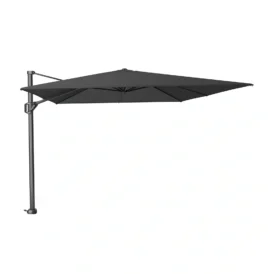 Challenger T¹ premium hängparasoll - antracit/faded black, 400x300 cm
