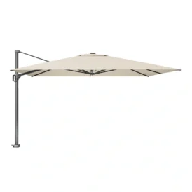 Challenger T¹ premium hängparasoll - antracit/champagne, 400x300 cm