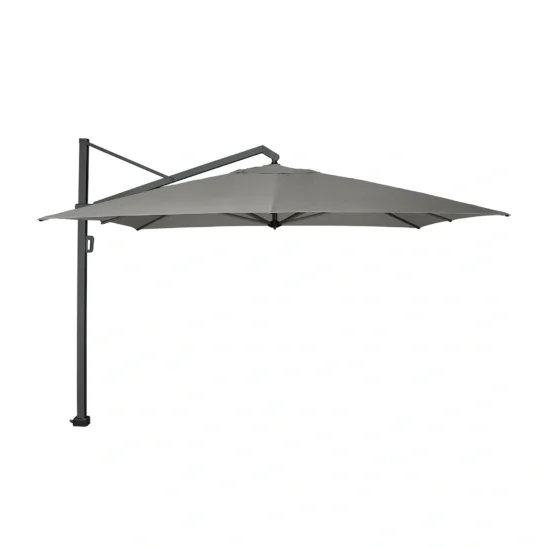 Icon T¹ Premium hängparasoll 400x300 cm i färgen antracit/manhattan.