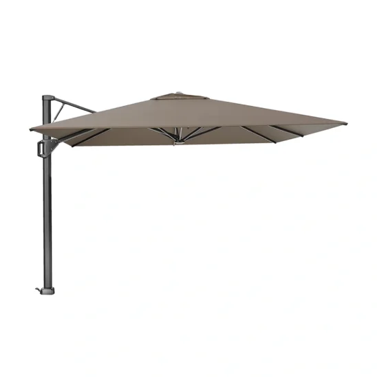 Beaufort T¹ Premium hängparasoll 400x300 cm i färgen antracit/havana.