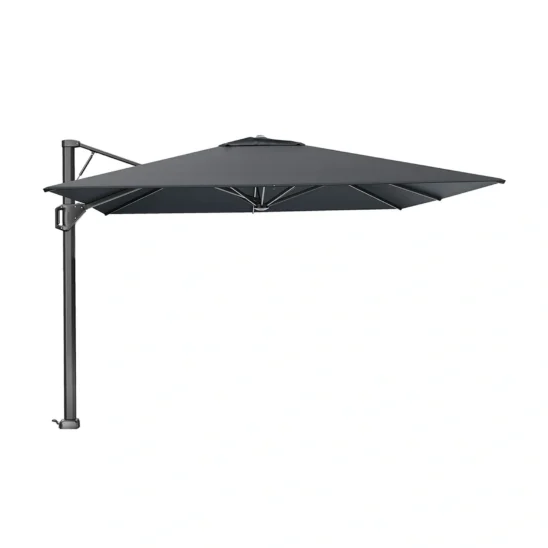 Beaufort T¹ Premium hängparasoll 400x300 cm i färgen antracit/faded black.