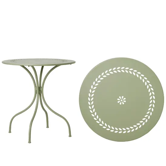 Como cafébord grön Ø60 cm