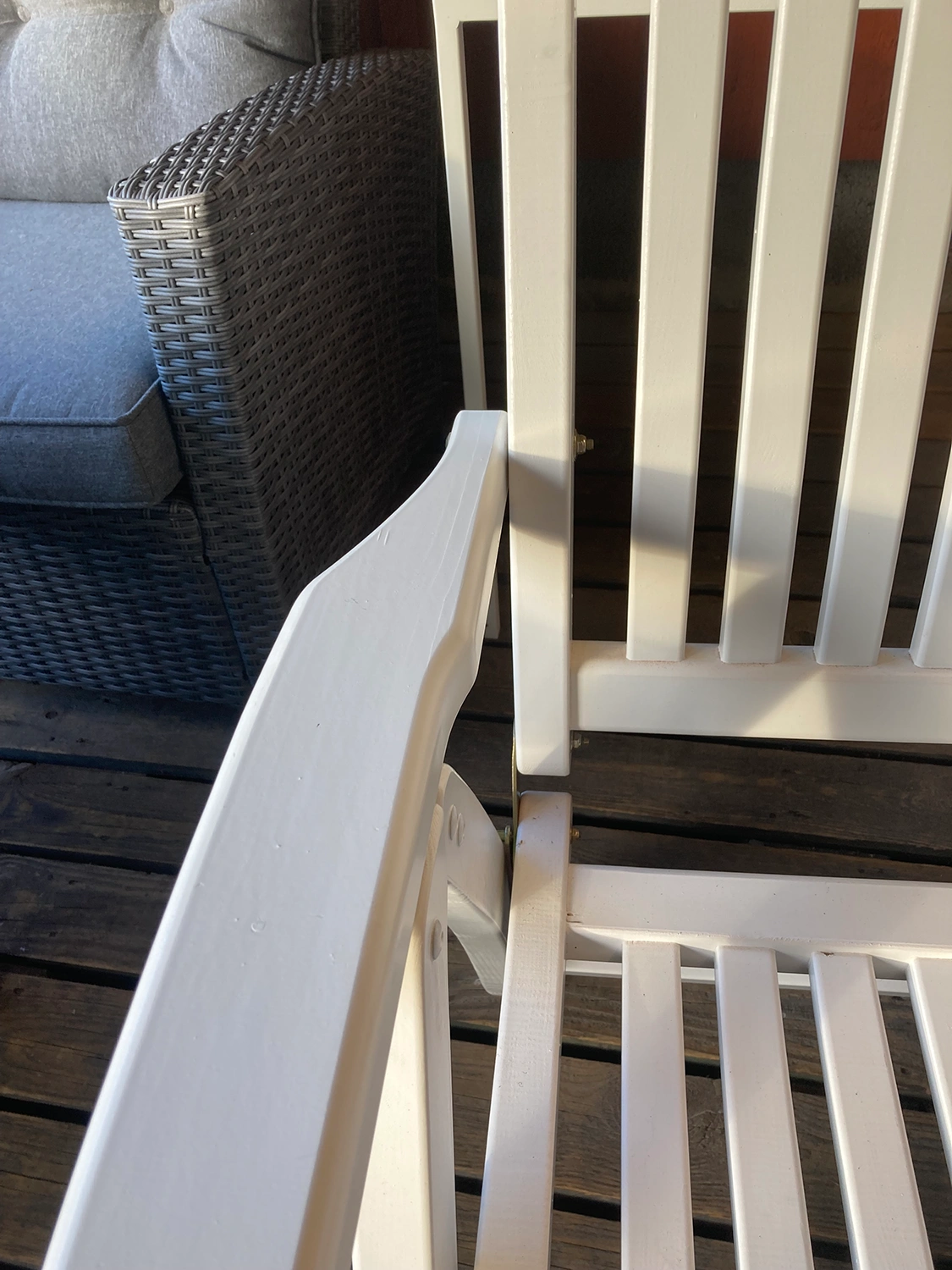 Amelia positionsstol vit