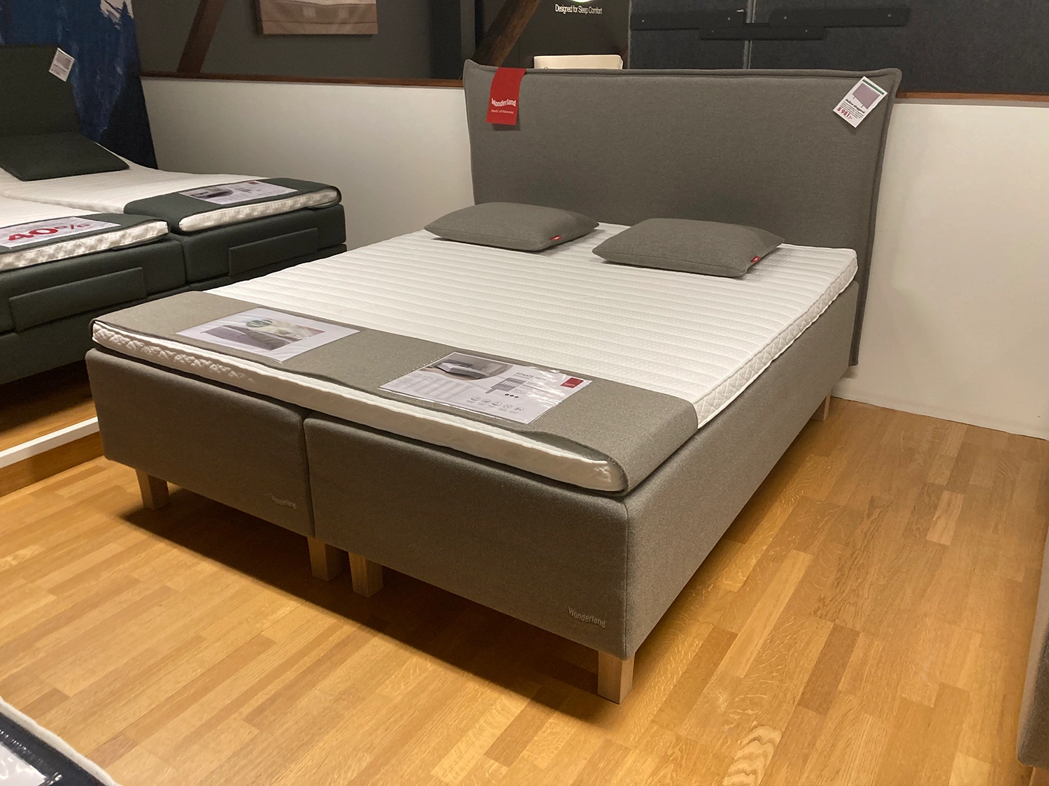 Sonate High ramsäng 180x200 cm / Soil 01 / Medium & Fast / Superior Latex / Mellow