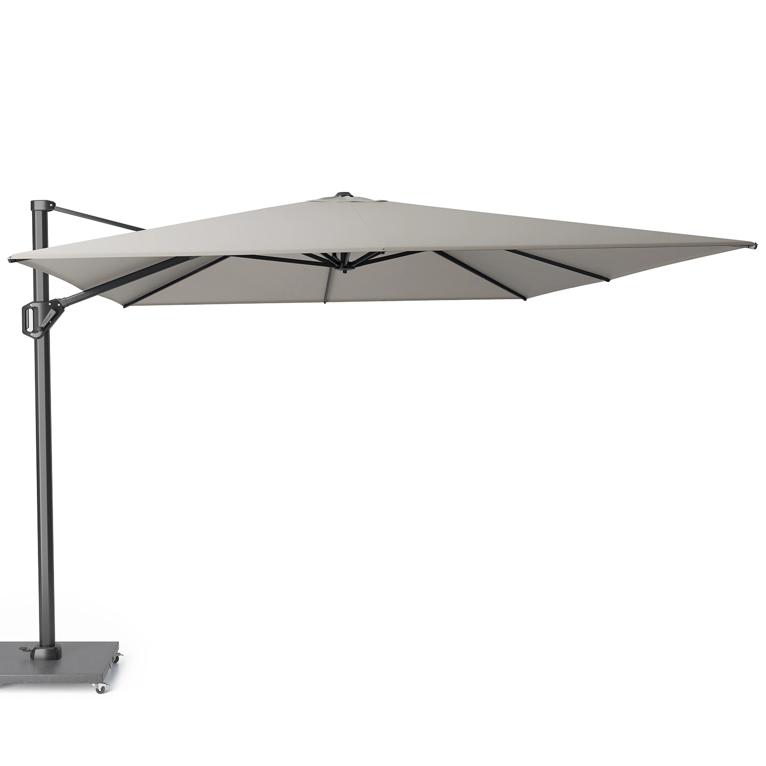 Challenger T¹ premium hängparasoll Antracit/Manhattan 400x300 cm - Bild 3