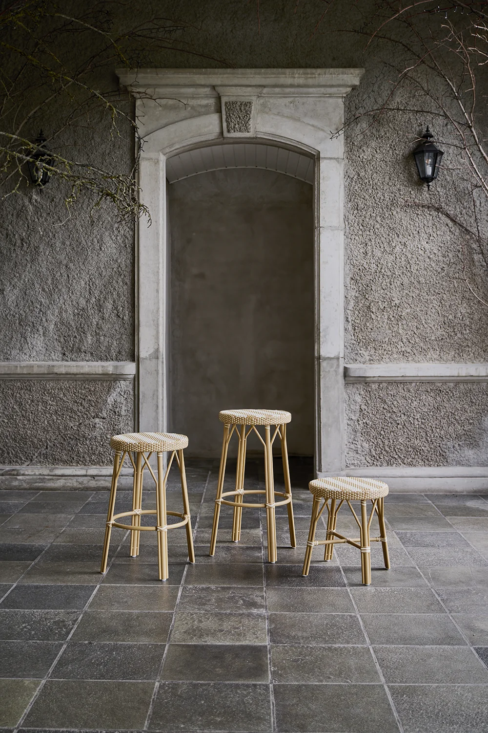Simone barpall rotting honey/ivory H78cm