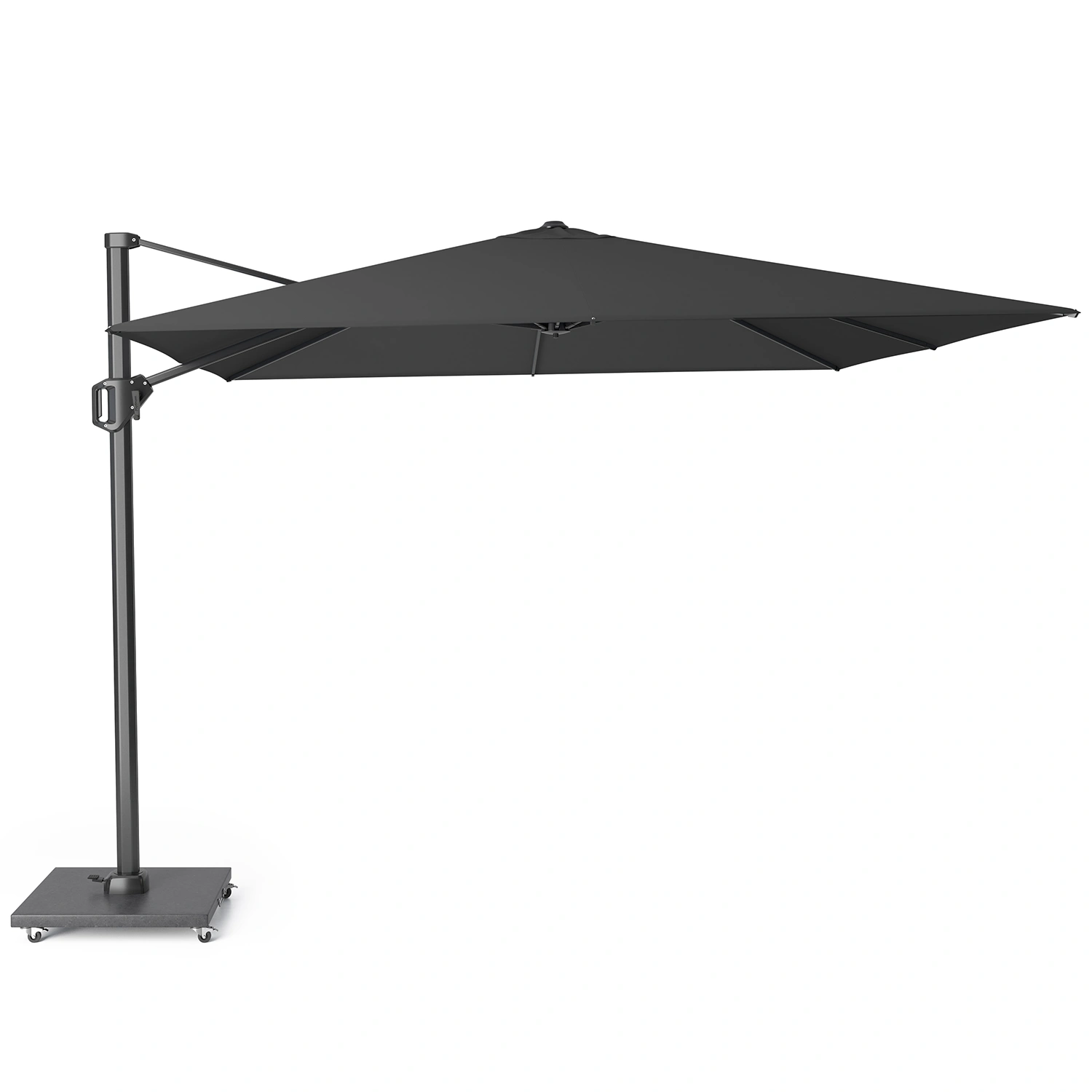 Challenger T¹ premium hängparasoll Antracit/Faded Black 300x300 cm - Bild 3
