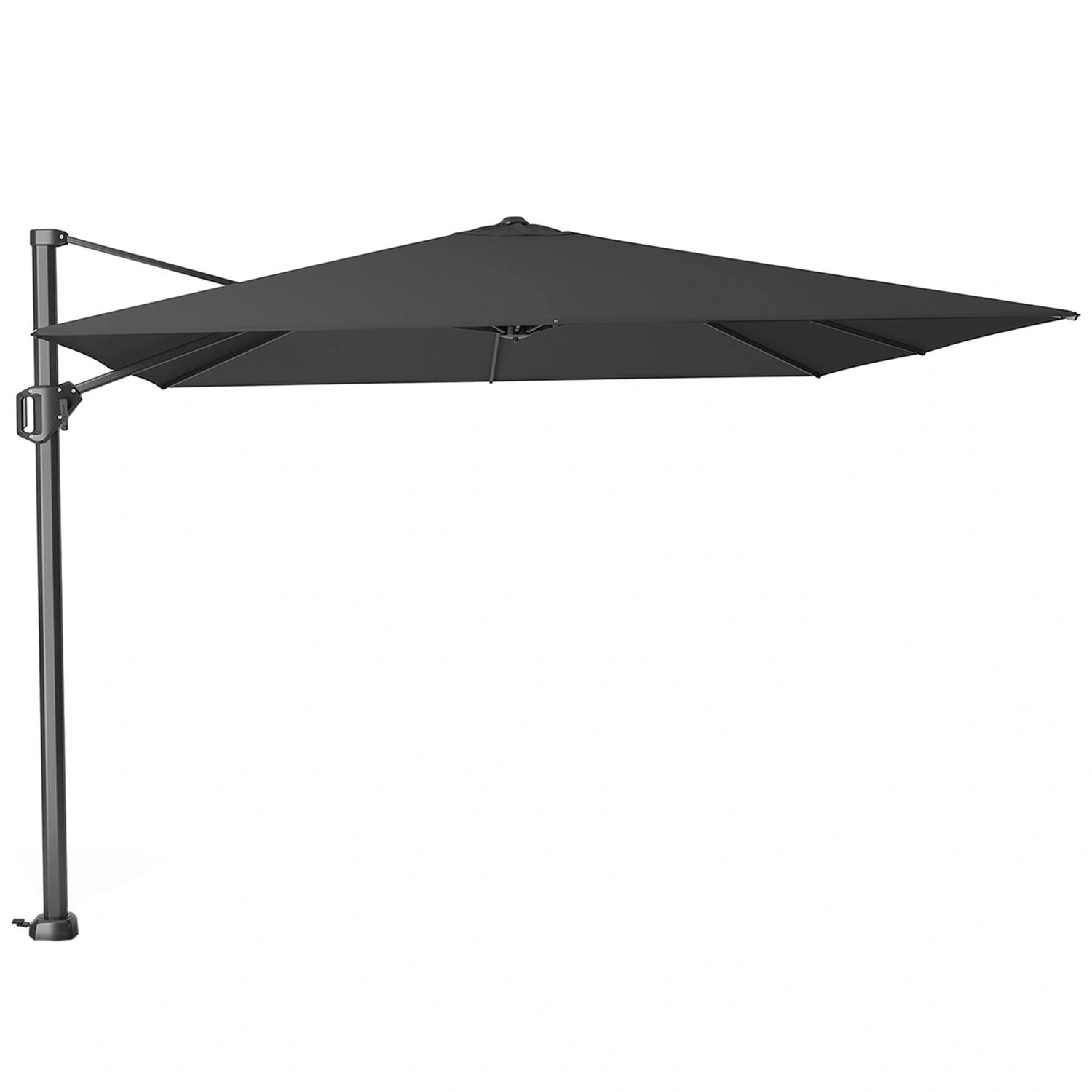 Challenger T¹ premium hängparasoll Antracit/Faded Black 300x300 cm