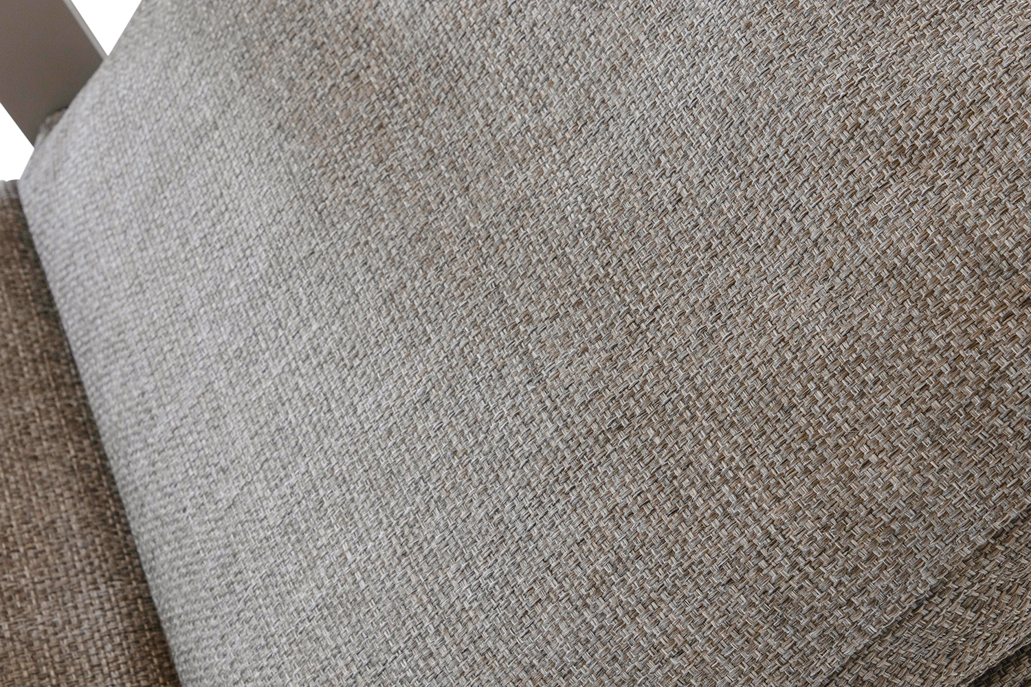 Palau/York matgrupp khaki/teak - 6 stolar - 220x100 cm