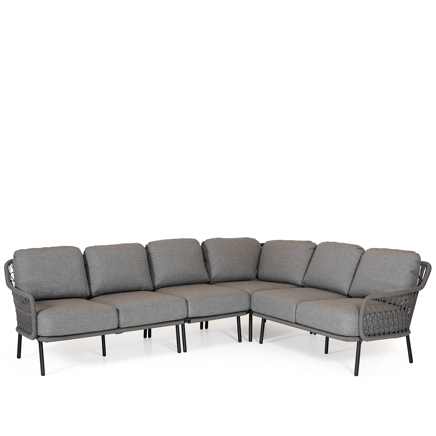 Sevilla hörnsoffgrupp antracit/greige