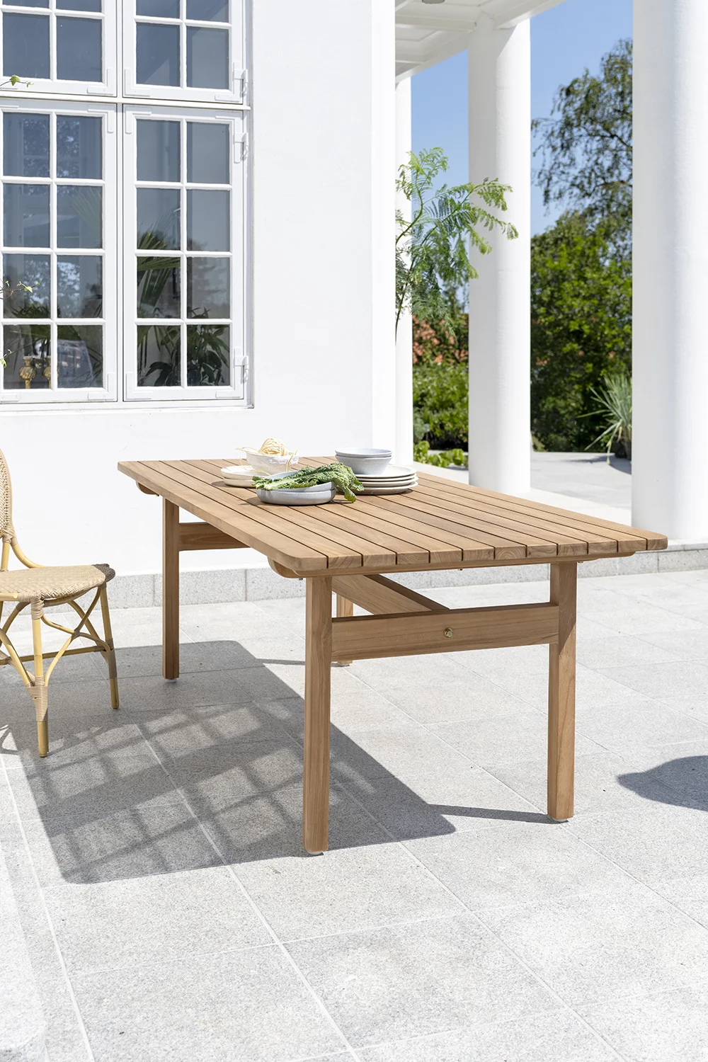 Tobias bord teak 205x90 cm