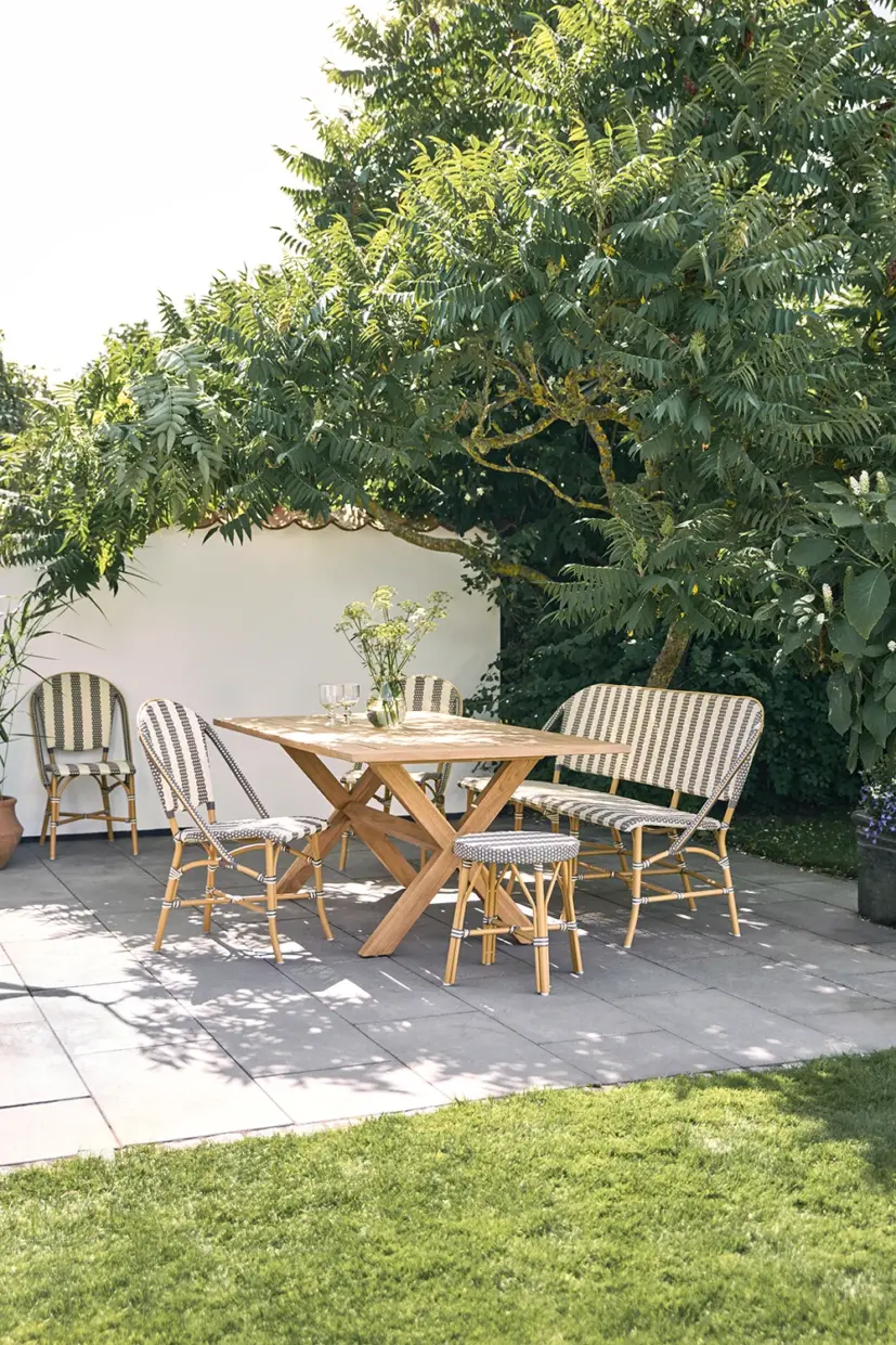 Sika-Design Sofie Exterior stol cappuchino/ivory