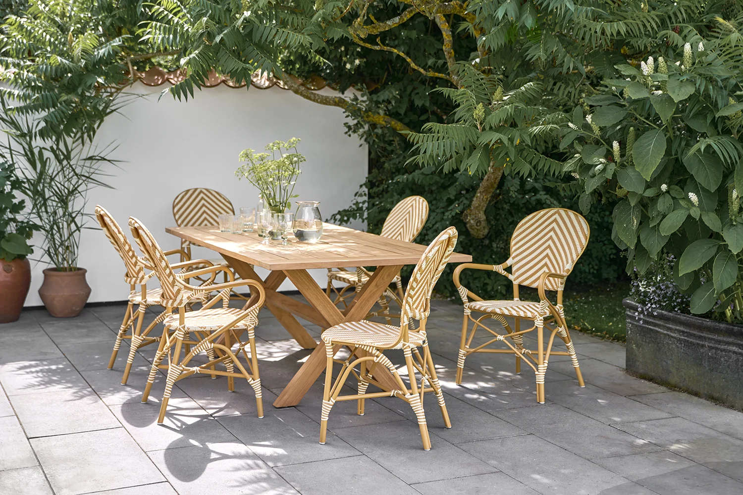 Isabell Exterior karmstol honey/ivory