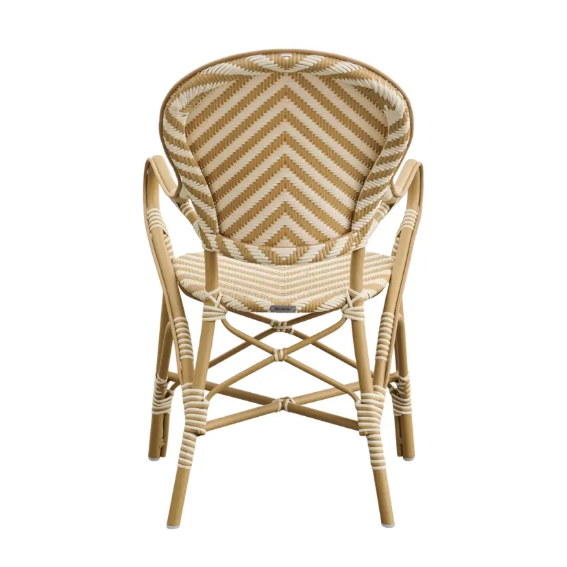 Sika design Isabell Exterior karmstol honey/ivory