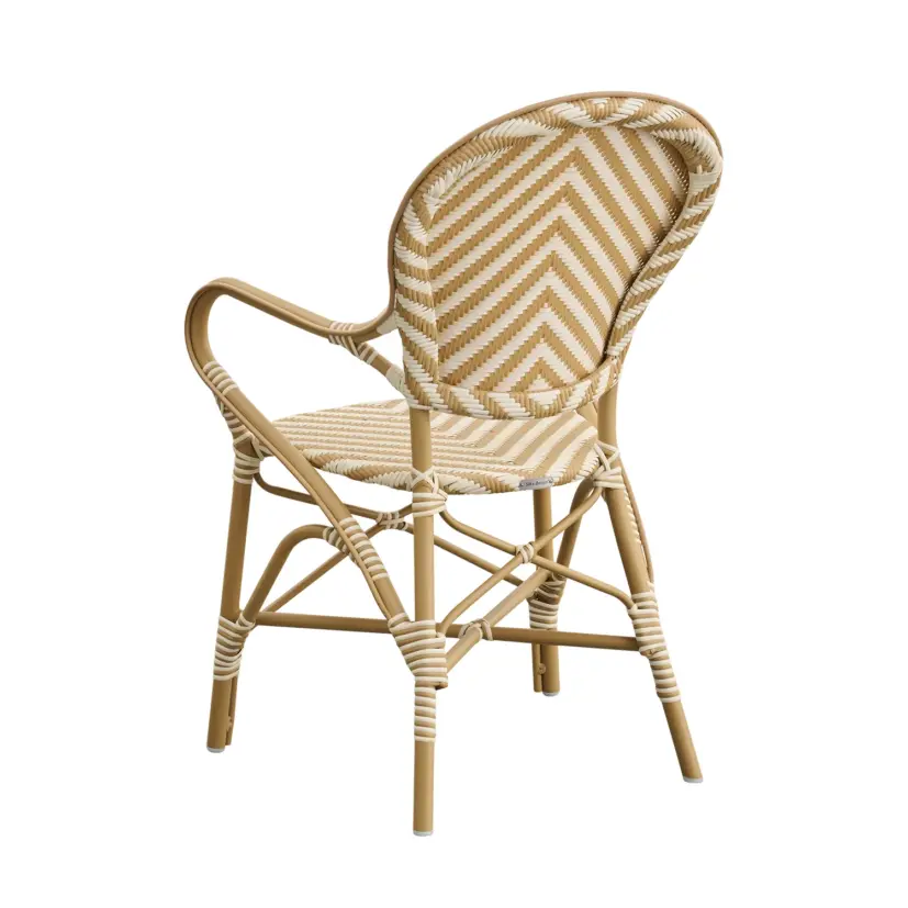 Sika design Isabell Exterior karmstol honey/ivory