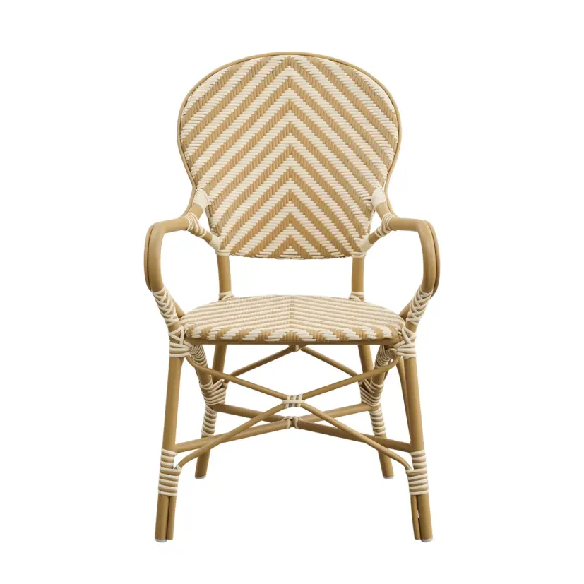 Sika design Isabell Exterior karmstol honey/ivory
