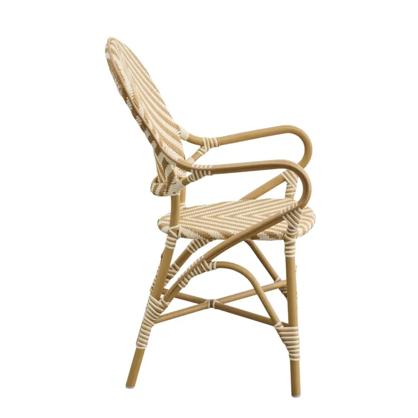 Sika design Isabell Exterior karmstol honey/ivory
