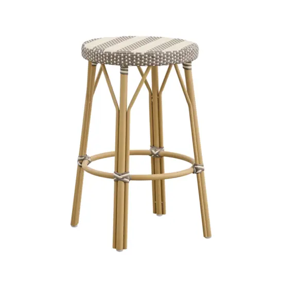 Sika design Simone Exterior barpall ivory/cappuchino, H68 cm