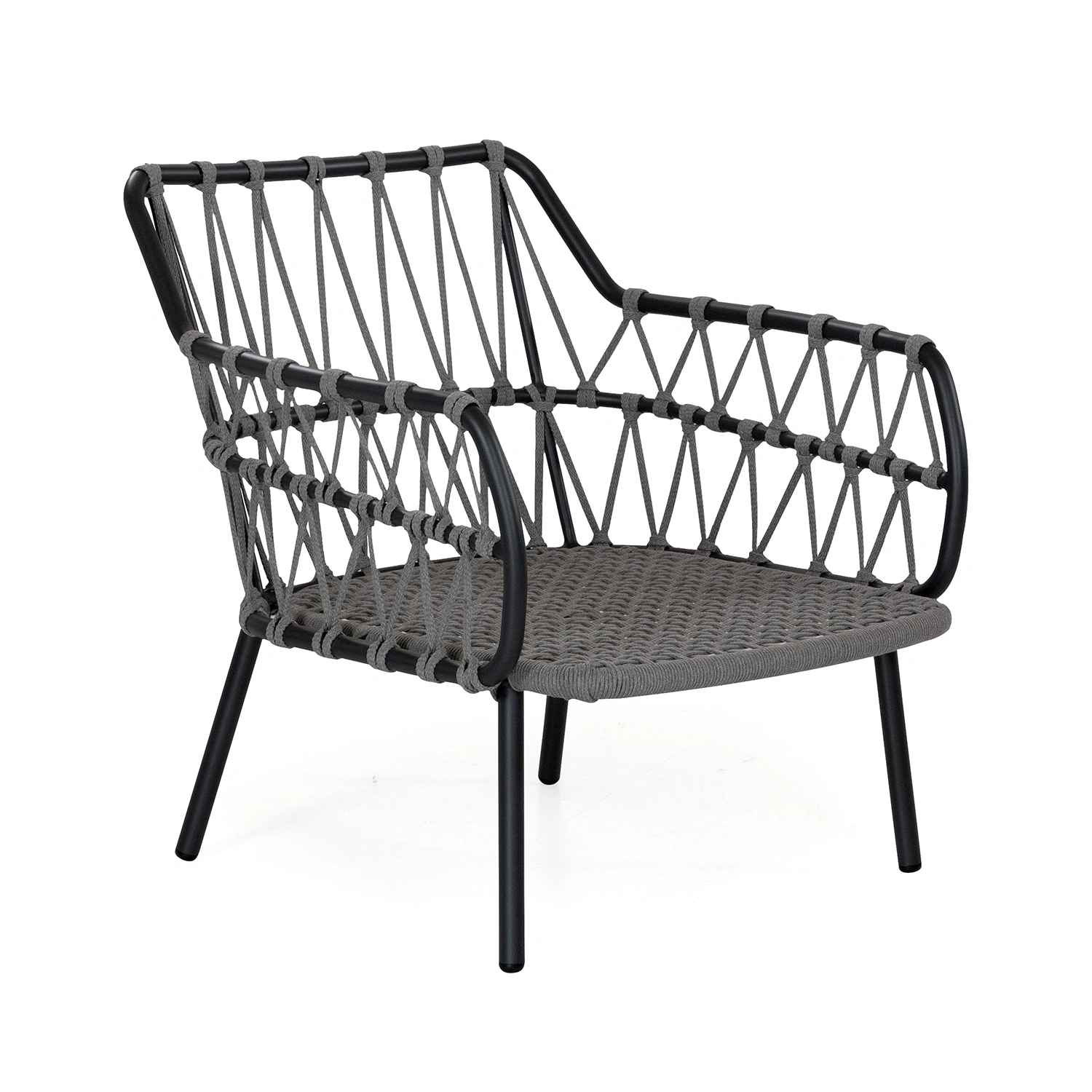 Avani diningfåtölj antracit/greige - Bild 5