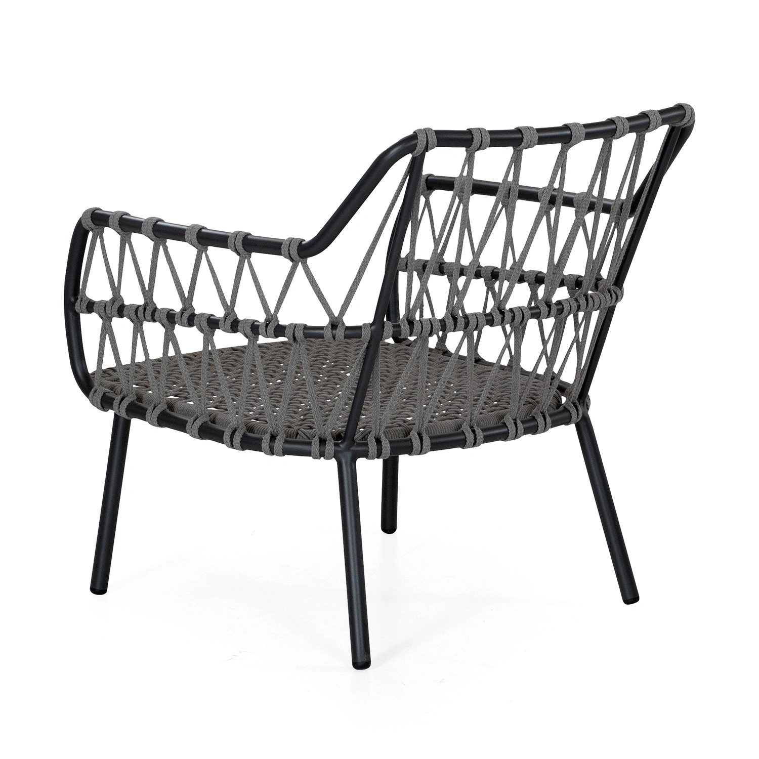 Avani diningfåtölj antracit/greige - Bild 4