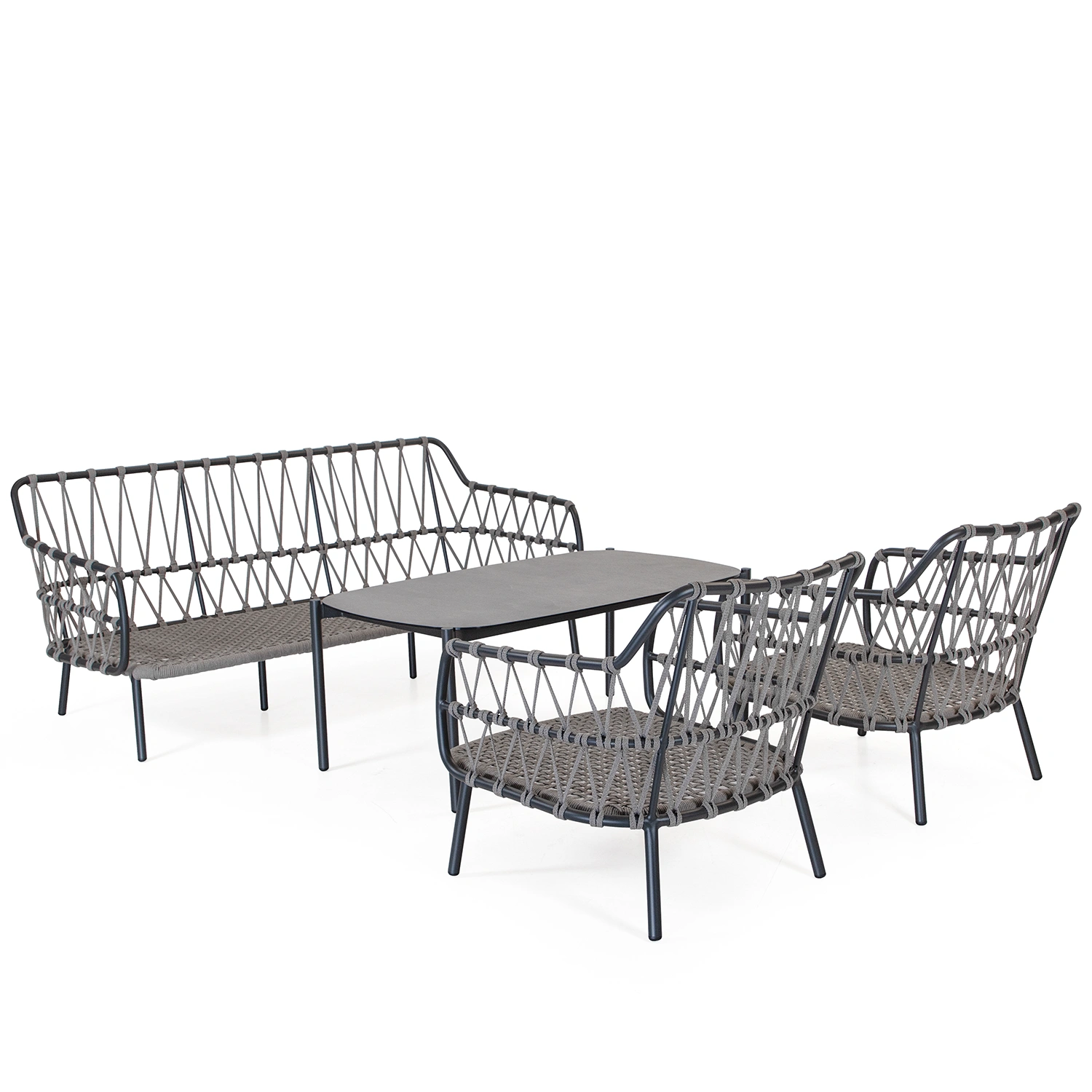 Avani soffgrupp antracit/greige