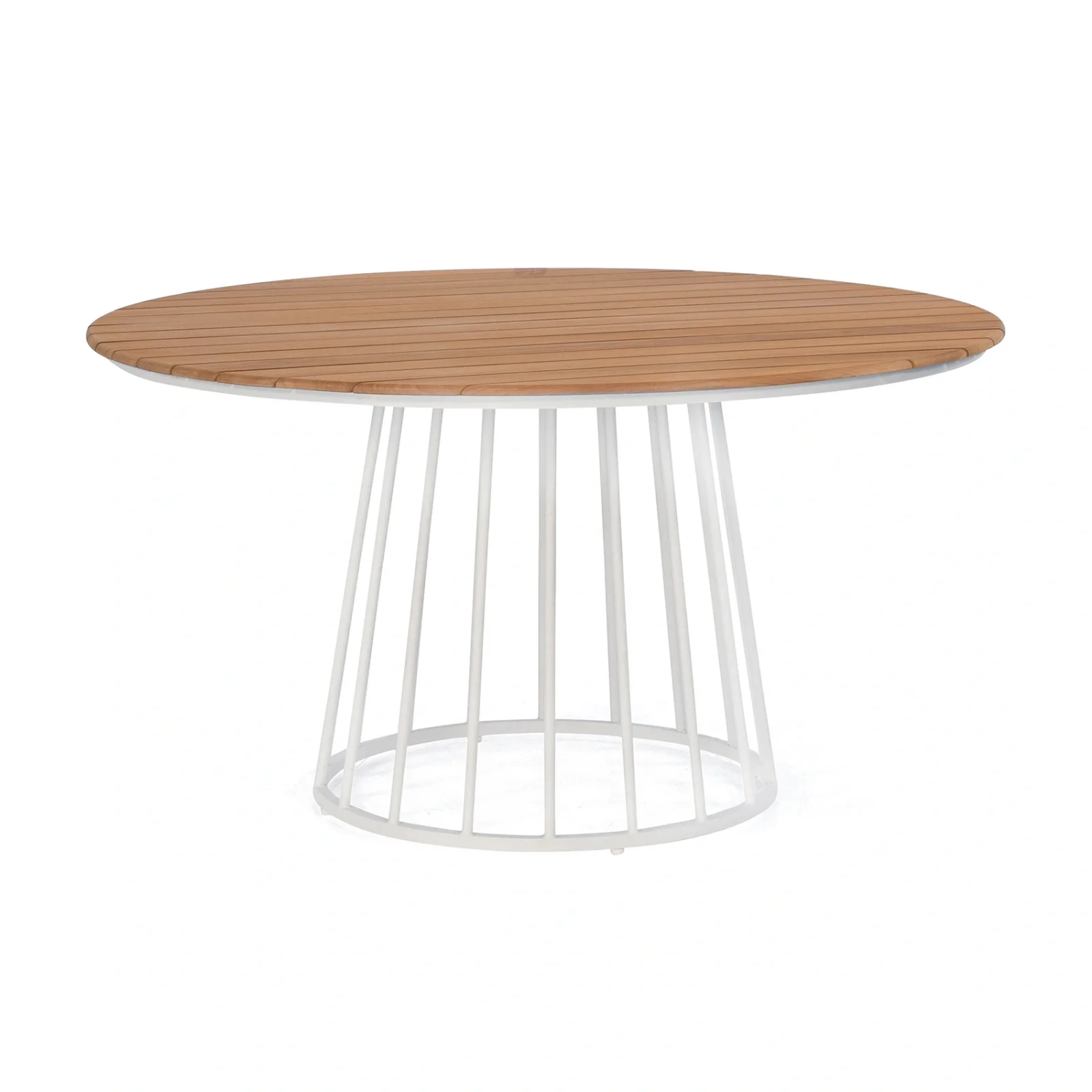 Viola matbord cream/teak - Ø135 cm