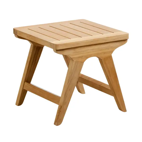 Cinas Eya sidobord teak 45x45 cm