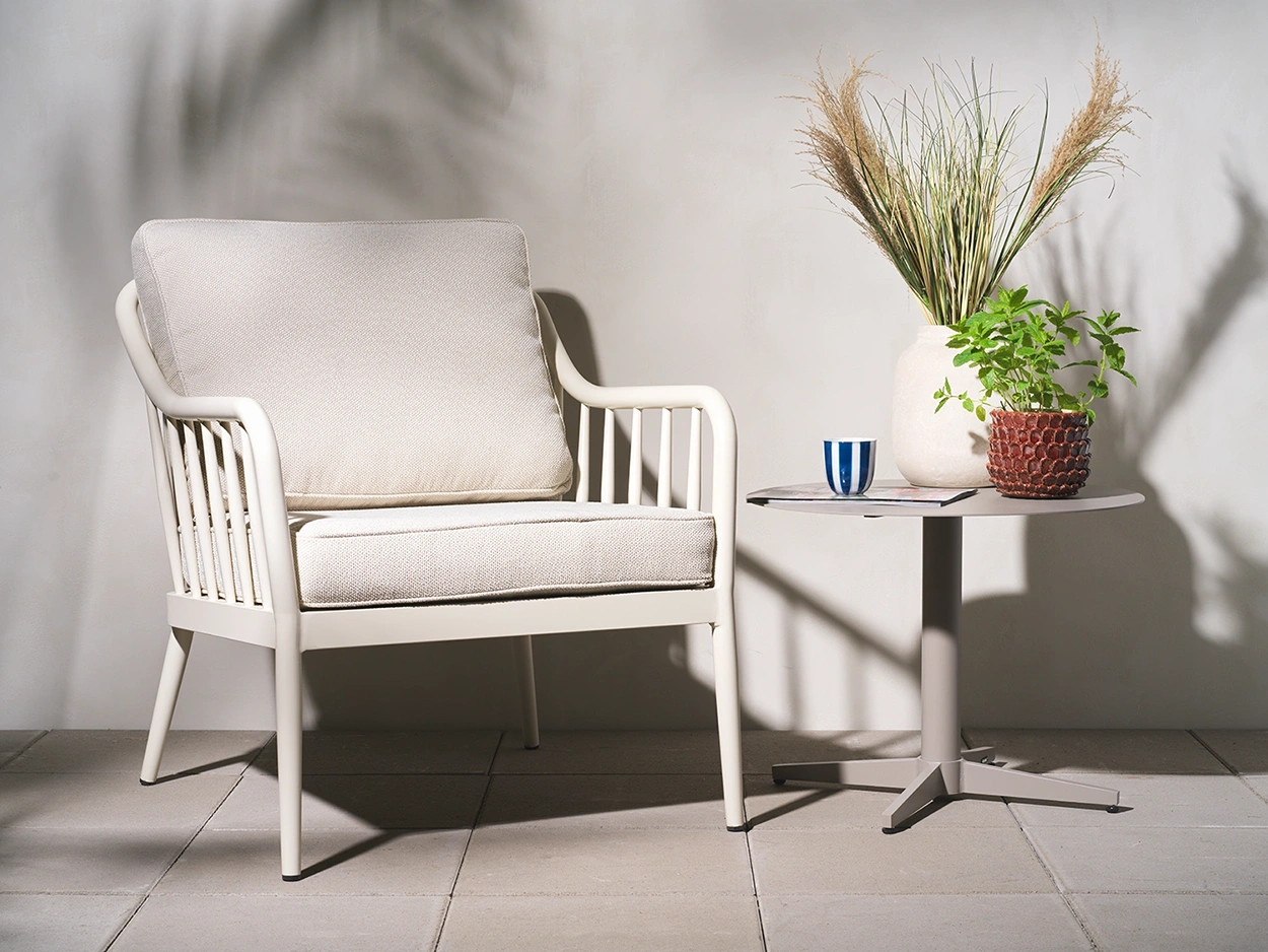 Coleville soffgrupp pärlvit/dot beige