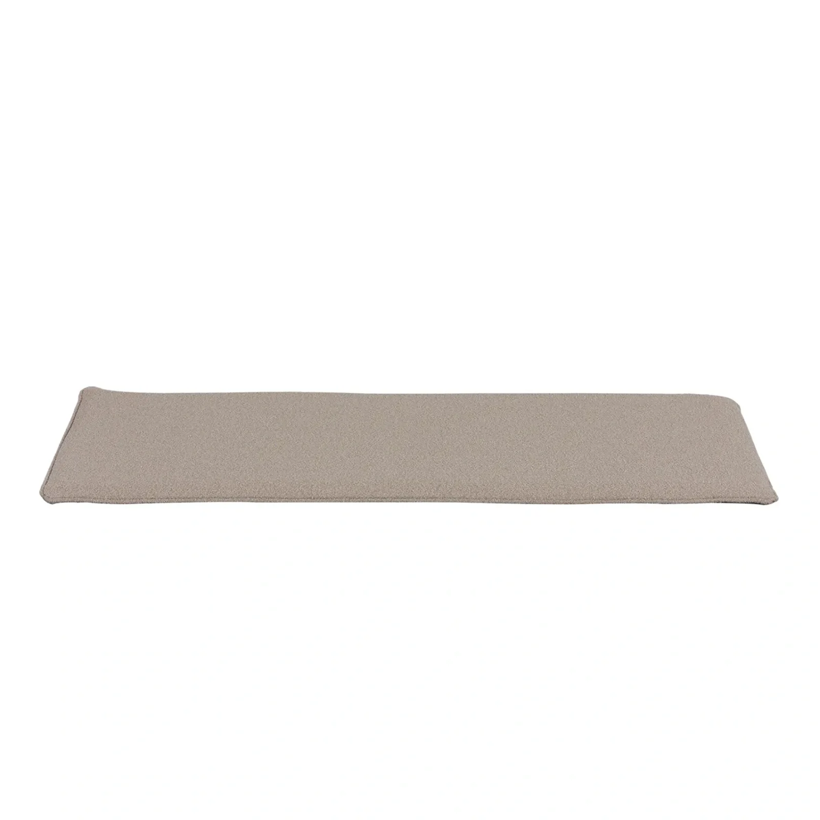 Frisk bänkdyna - teddy beige 102x37 cm