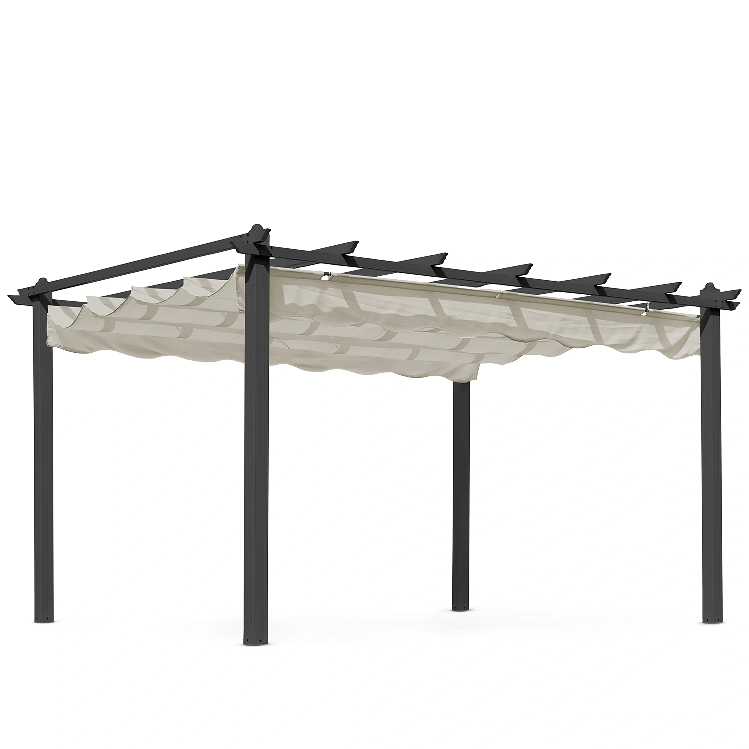 Product Image for Skanör pergola svart/sand 300x400 cm