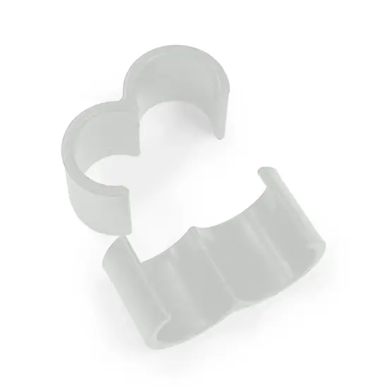 Bolmsö kopplingsklipps vit