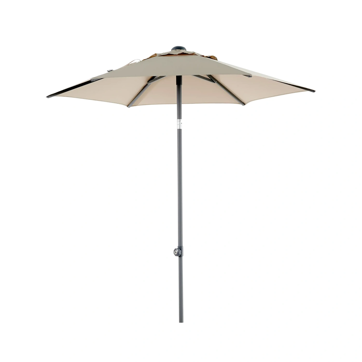 Poppi parasoll champagne Ø200 cm