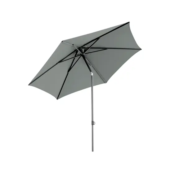 Poppi parasoll grå Ø250 cm