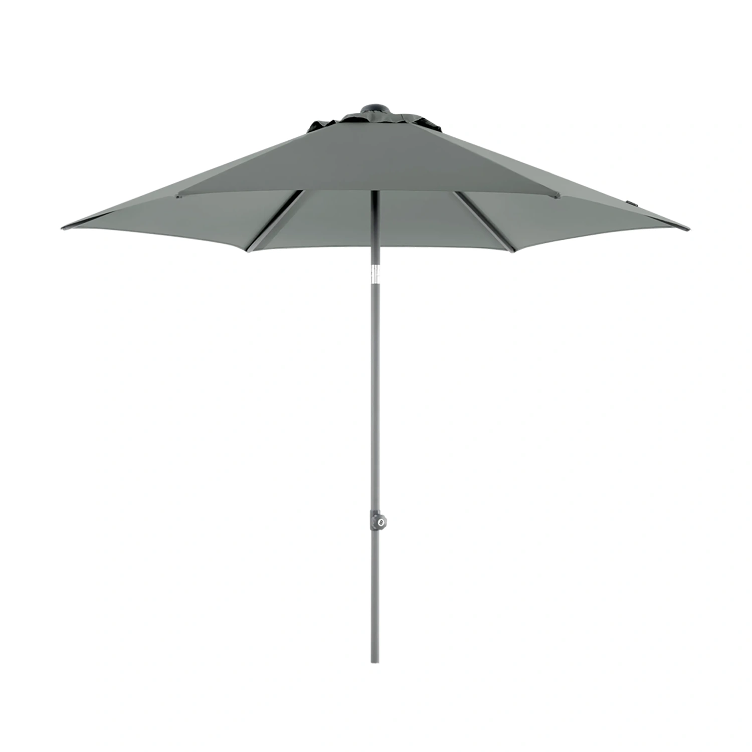 Poppi parasoll grå Ø250 cm