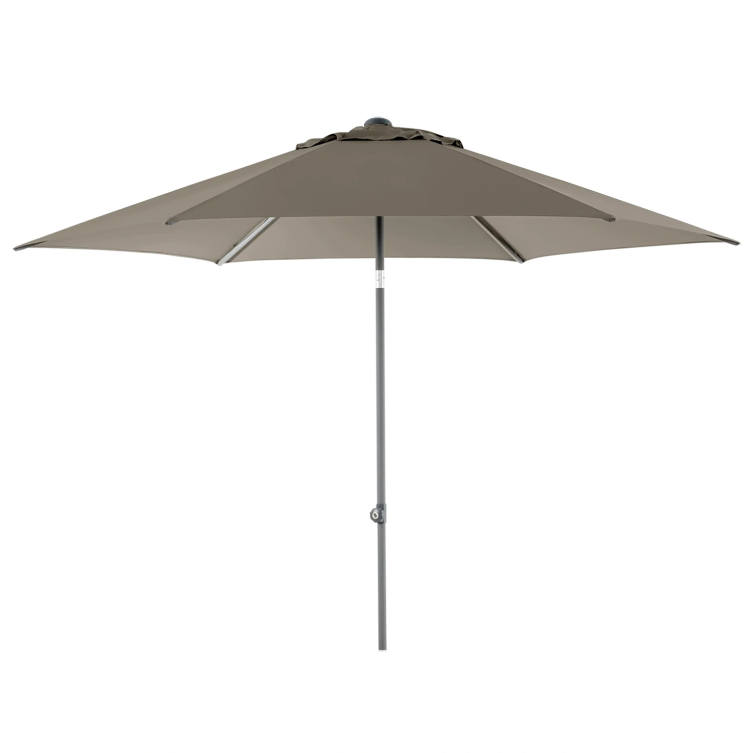 Poppi parasoll taupe Ø300 cm