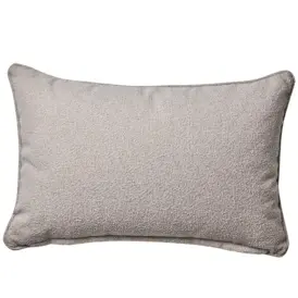 Teddy kudde beige 60x40 cm