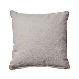 Teddy kudde beige 50x50 cm