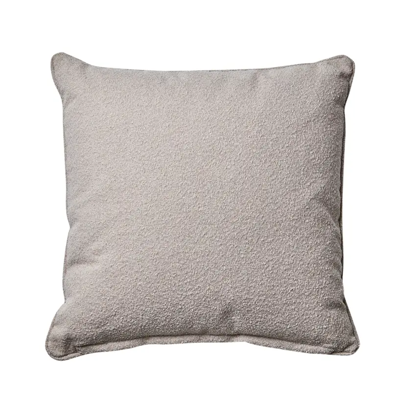 Teddy kudde beige 50x50 cm