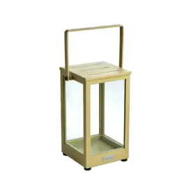 Belfort ljuslykta med handtag -  lemon, H37 cm