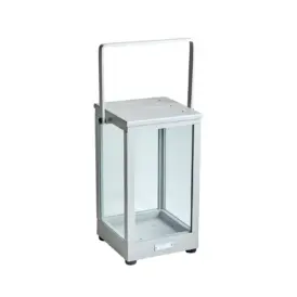 Belfort ljuslykta med handtag -  ljusgrå, H37 cm