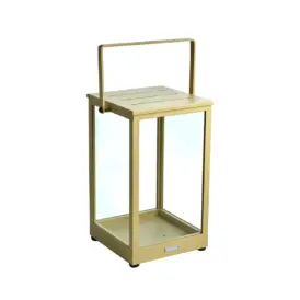 Belfort ljuslykta med handtag -  lemon, H43 cm