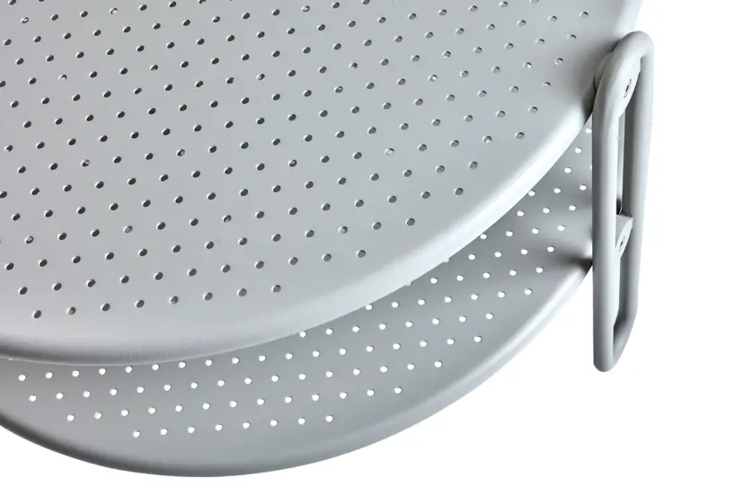 Blixt soffbord ljusgrå Ø65 cm
