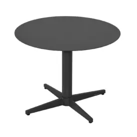 Mill soffbord antracit Ø60 cm