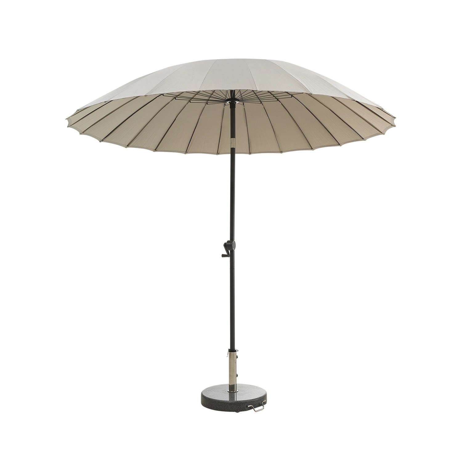 Shanghai parasoll antracit/khaki Ø270 cm