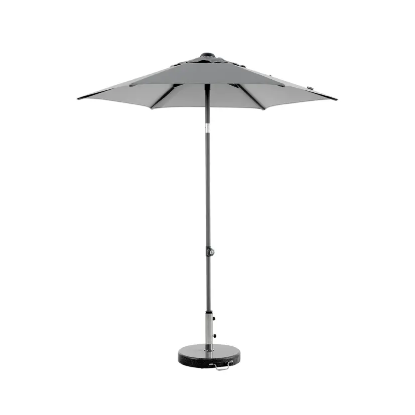 Poppi parasoll grå Ø200 cm