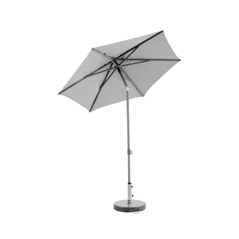 Poppi parasoll grå Ø200 cm