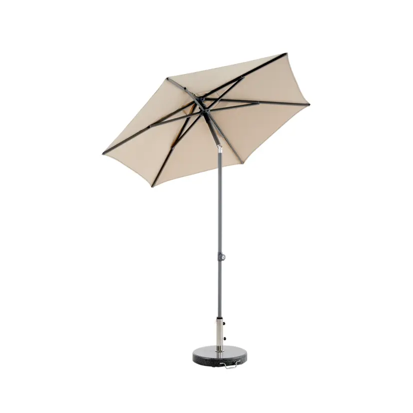 Poppi parasoll champagne Ø200 cm